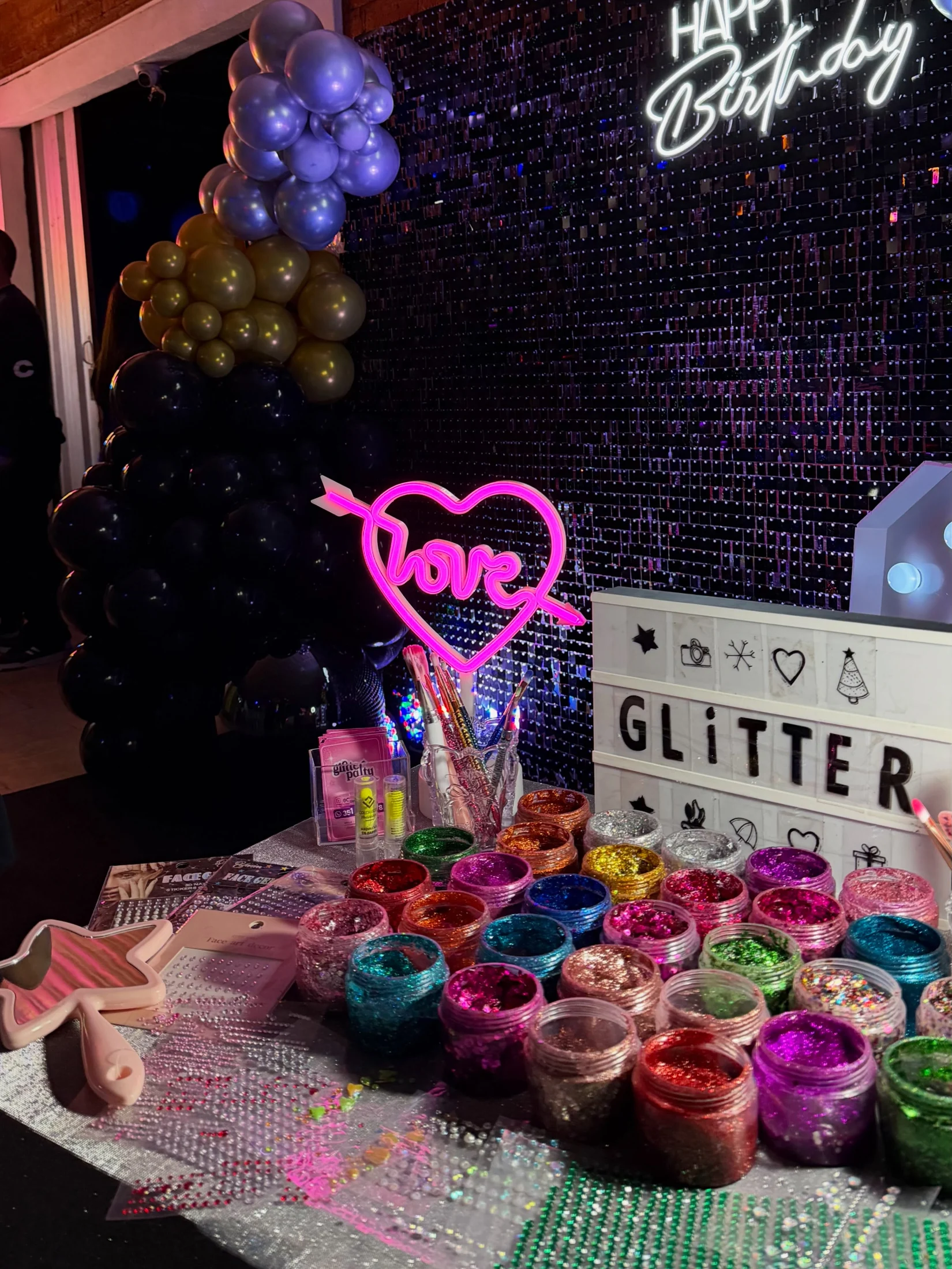 Nuestro stand listo para la fiesta